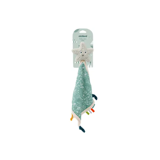 Paturica moale de atasament pentru bebe ocean, de la 0 luni - okeml97361