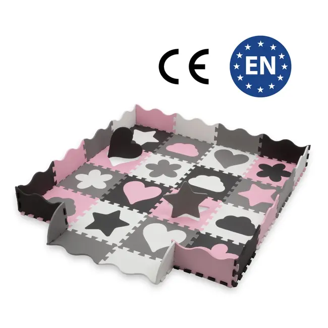 Puzzle Din Spuma Kidwell Happy Love   Covoras De Joaca Mare, Moale Si Sigur Pentru Copii Pjbpupihap01a1