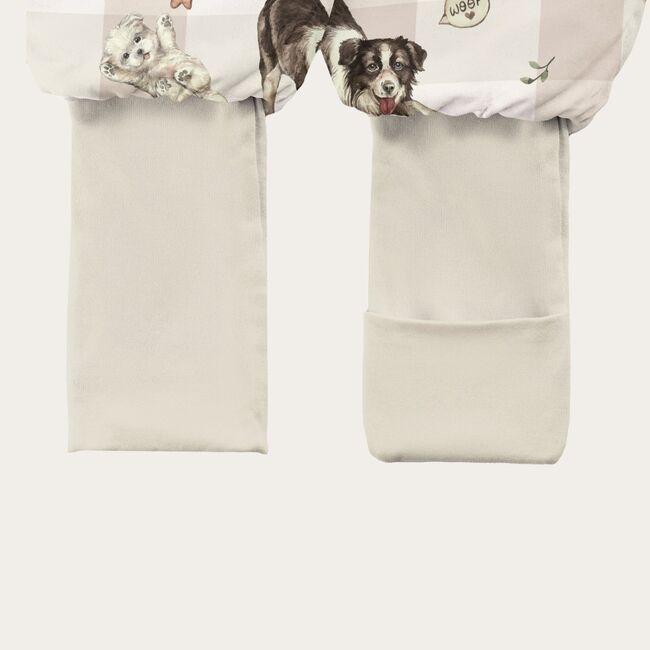 Sac De Dormit Cu Picioare, Bumbac 1 Tog, Happy Puppies, S, 1-3 Ani Pjb14937-6990