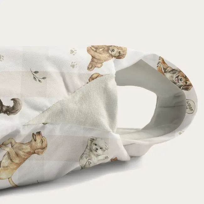 Sac De Dormit Cu Picioare, Bumbac 1 Tog, Happy Puppies, S, 1-3 Ani Pjb14937-6990