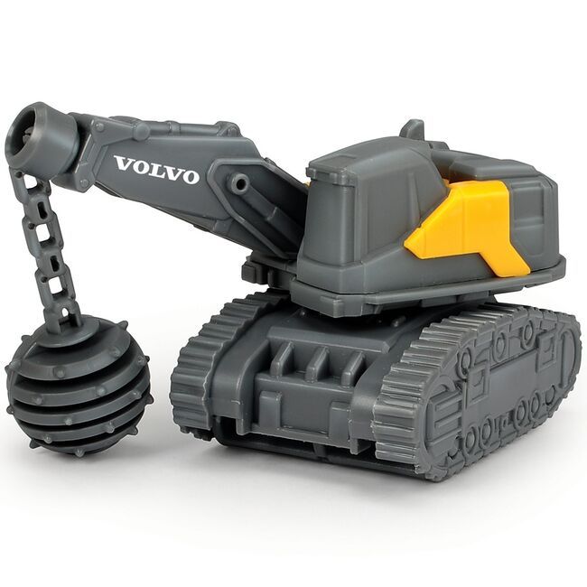 Set Dickie Toys Volvo Micro Workers 9 cm cu 5 vehicule HUBS203722008