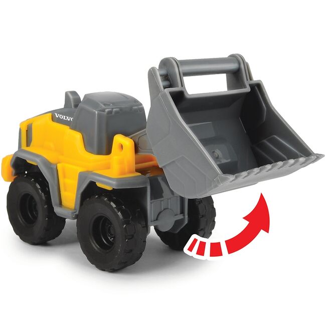 Set Dickie Toys Volvo Micro Workers 9 cm cu 5 vehicule HUBS203722008