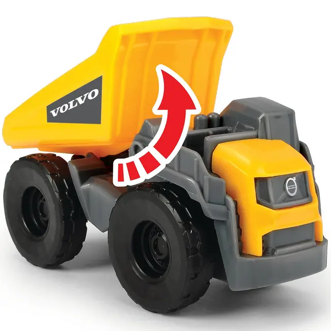 Set Dickie Toys Volvo Micro Workers 9 cm cu 5 vehicule HUBS203722008