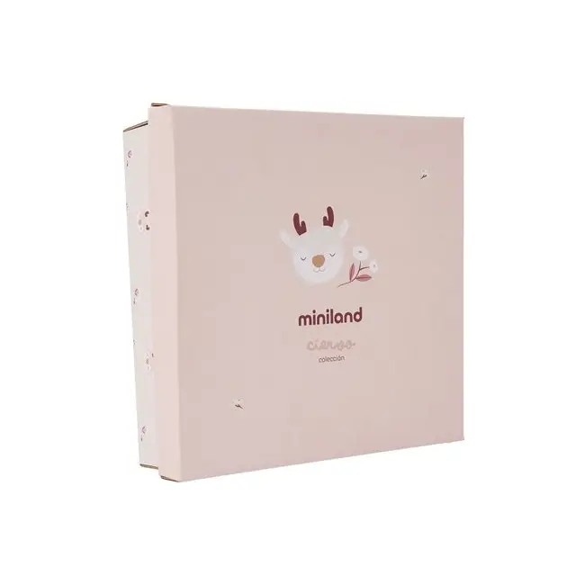 Set cadou bebe - zornaitoare si paturica moale de atasament caprioara, de la 0 luni - okeml97370