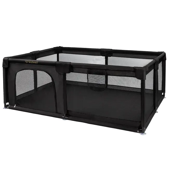 Tarc De Joaca Kidwell Fanko Negru 120a 180 Cm   Siguranta, Libertate Si Design Modern Pentru Copilul Tau Pjbkomofan03a2