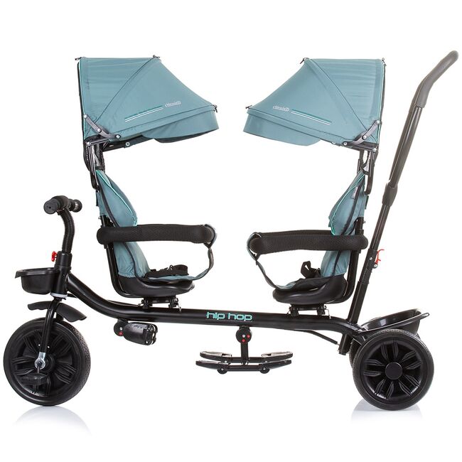 Tricicleta gemeni Chipolino Hip Hop aloe HUBTRKHH0234AL
