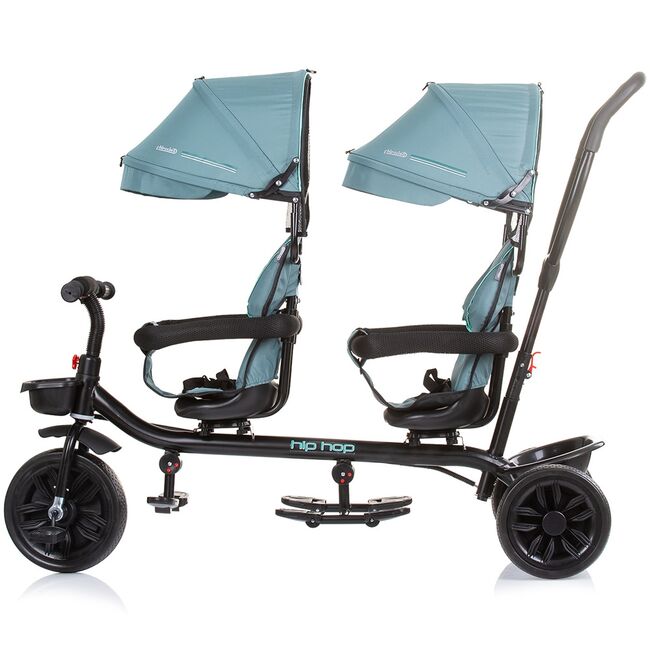 Tricicleta gemeni Chipolino Hip Hop aloe HUBTRKHH0234AL