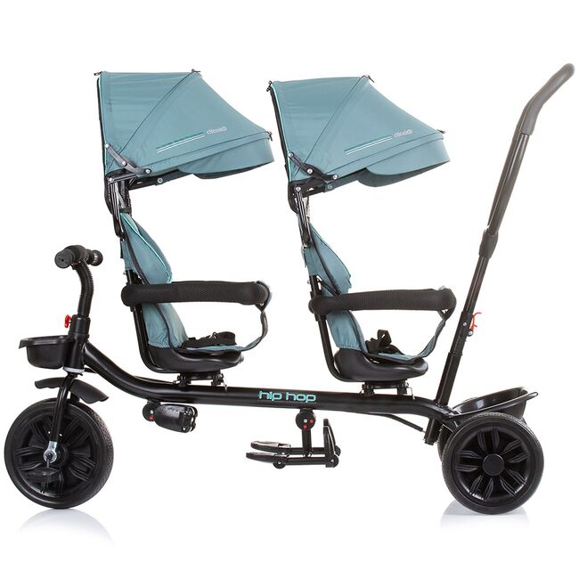 Tricicleta gemeni Chipolino Hip Hop aloe HUBTRKHH0234AL