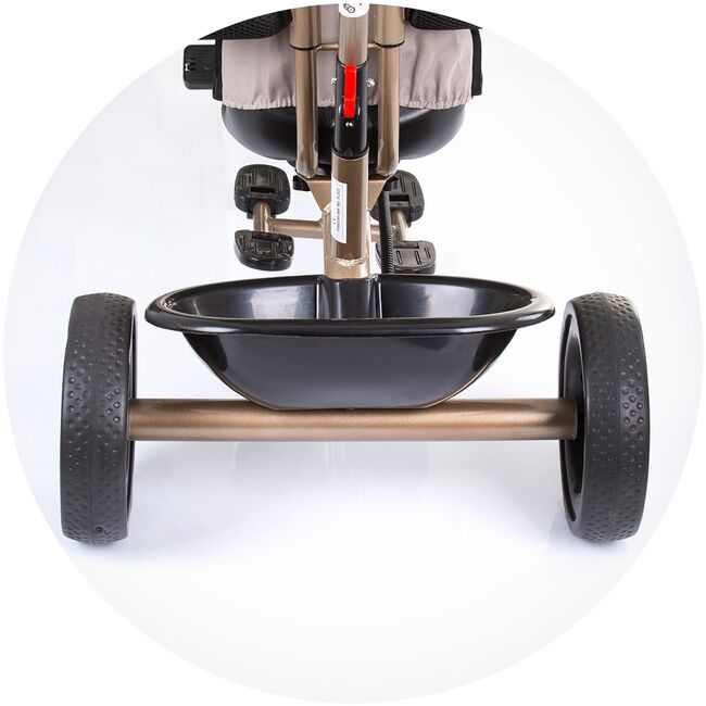 Tricicleta gemeni Chipolino Hip Hop sand HUBTRKHH0233SA