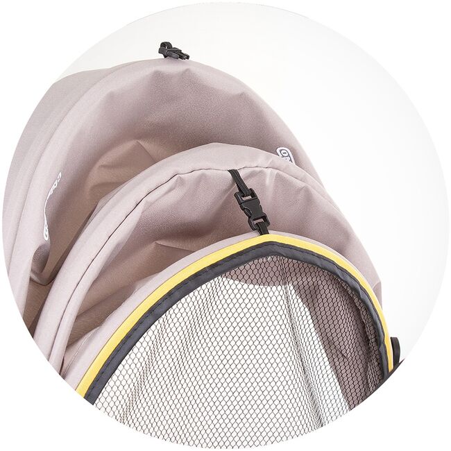 Tricicleta gemeni Chipolino Hip Hop sand HUBTRKHH0233SA