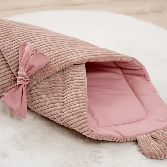 Baby Swaddle For Sleeping And Wrapping Pentru Nou-nascuti Meowbaby   Aesthetic Powder Pink ,   Confort Si Siguranta Din Primele Clipe Pjbmar32