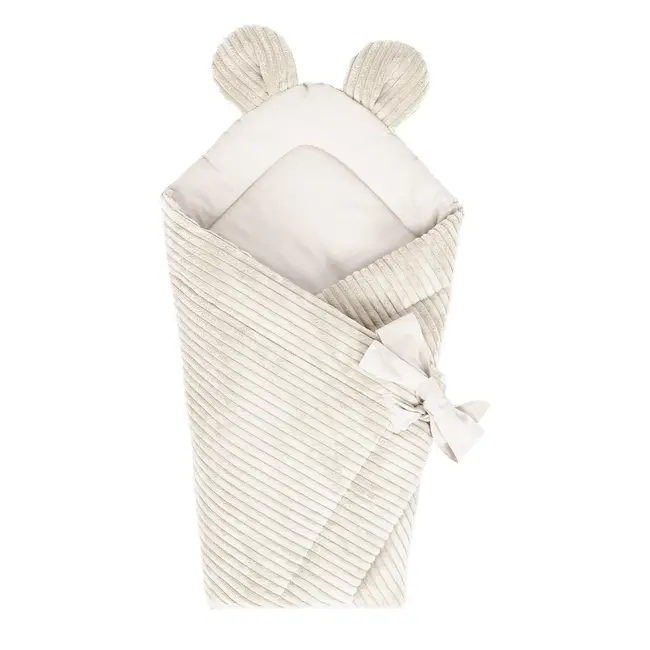 Baby Swaddle For Sleeping And Wrapping Pentru Nou-nascuti Meowbaby   Aesthetic Vanilla ,   Confort Si Siguranta Din Primele Clipe Pjbmar094