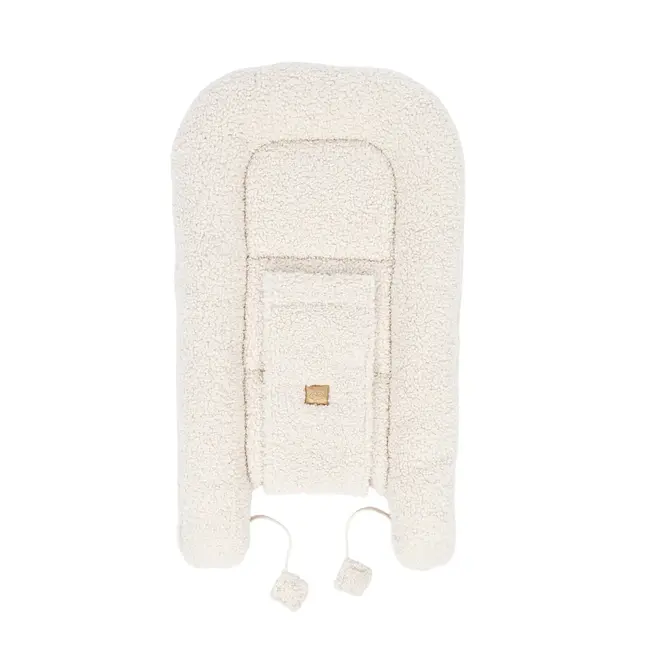 Babynest Pentru Bebelusi Meowbaby   Bearly Cream ,   Spatiu Sigur Pentru Somn Si Joaca Pjbmbek091i