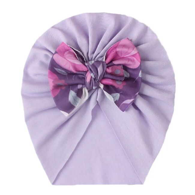 Caciulita tip turban cu fundita inflorata mdx-21029-ct11
