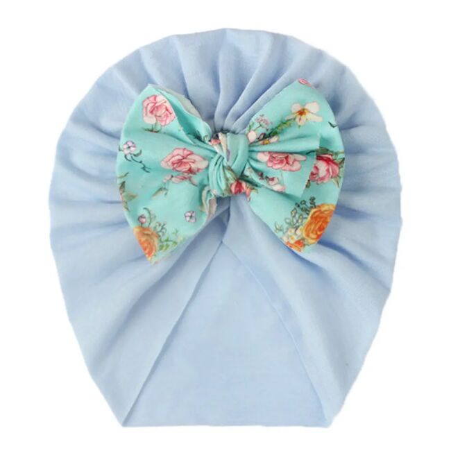 Caciulita tip turban cu fundita inflorata mdx-21029-ct11
