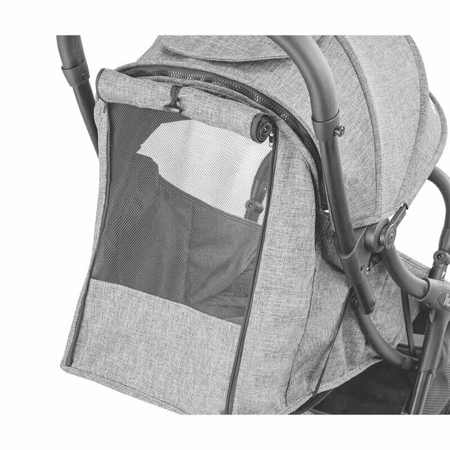 Carucior sport, Lionelo, Julie One, De la nastere, Greutate redusa, Cu accesorii, Cadru din aluminiu, 0-22 kg, Pliere compacta pentru avion, Conform cu standardele europene de securitate EN1888-1 si EN1888-2, Gri BYNLO-JULIE_ONE_STONE_GREY