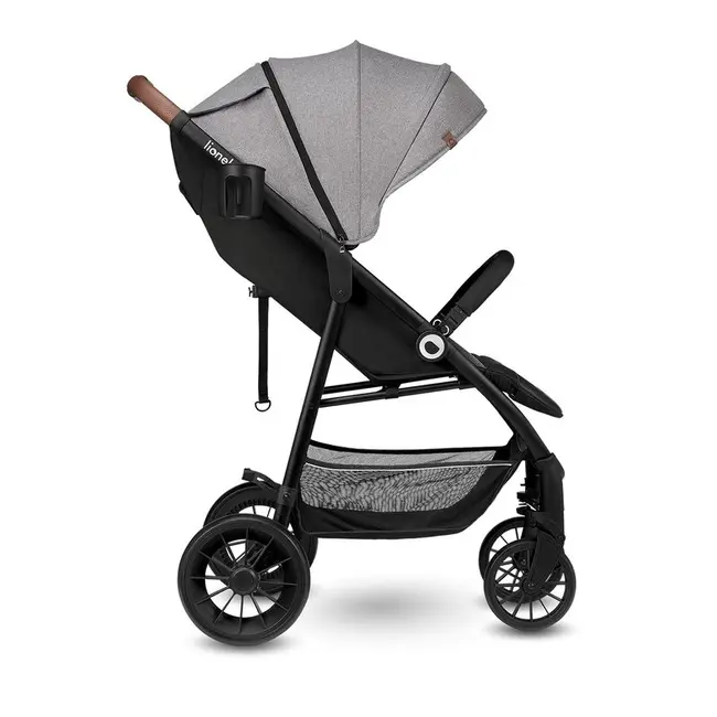 Carucior sport, Lionelo, Zoey, De la nastere, Cu accesorii, Cadru din aluminiu, 0- 15 kg, Conform cu standardul european de securitate EN1888-1, Gri BYNLO-ZOEY_GREY_STONE