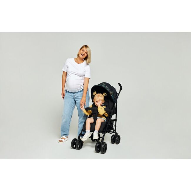 Carucior sport compact, Lionelo, Irma, Spatar reglabil in 4 pozitii, Suport picioare reglabil, Manere rotative, Pliere tip umbrela, 6- 36 luni, Pana la 15 kg, Conform cu EN1888-1:2018, Roz BYNLO-IRMA_PINK