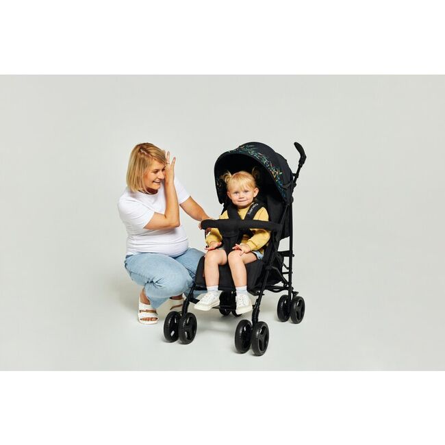 Carucior sport compact, Lionelo, Irma, Spatar reglabil in 4 pozitii, Suport picioare reglabil, Manere rotative, Pliere tip umbrela, 6- 36 luni, Pana la 15 kg, Conform cu EN1888-1:2018, Roz BYNLO-IRMA_PINK