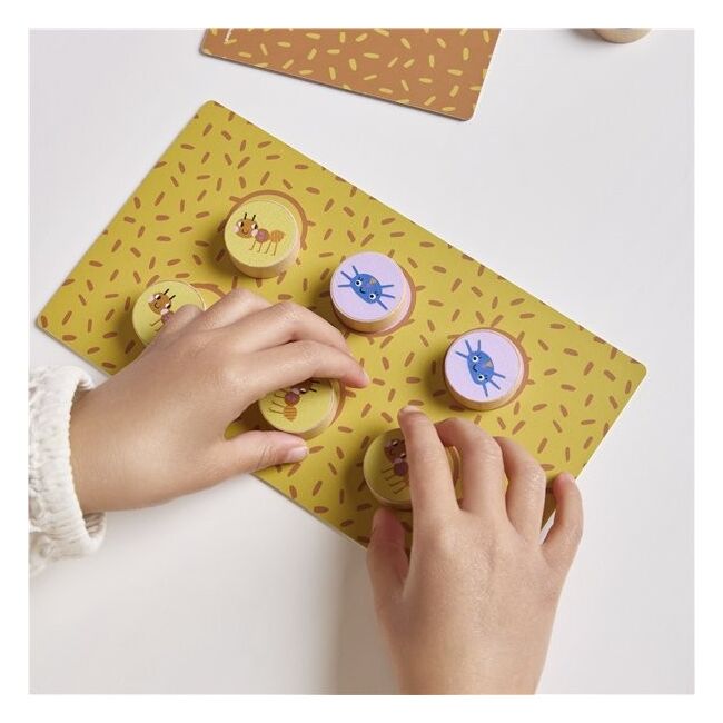 Joc educativ de logica si dexteritate prinde gandacelul - okeml45501