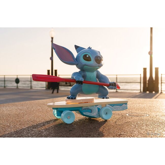 Masina Jada Toys Surfer Stitch 25 cm cu telecomanda HUBS9336064314R00