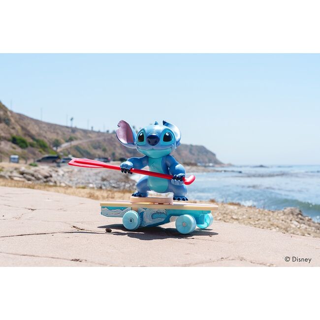 Masina Jada Toys Surfer Stitch 25 cm cu telecomanda HUBS9336064314R00
