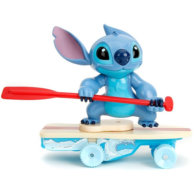 Masina Jada Toys Surfer Stitch 25 cm cu telecomanda HUBS9336064314R00