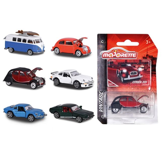 Masinuta Majorette Vintage 6 modele HUBS212052010