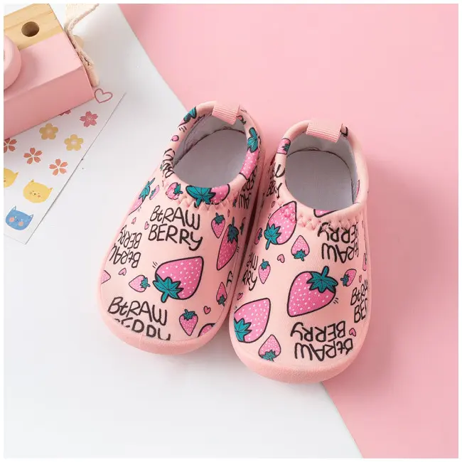 Mocasini roz - capsunele mbd2662-1-mos1