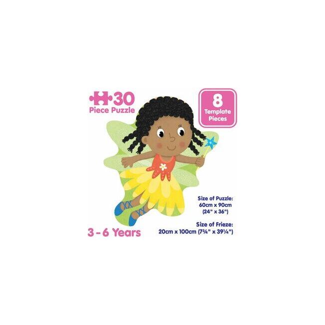 Puzzle podea: zane si unicorni (30 piese)