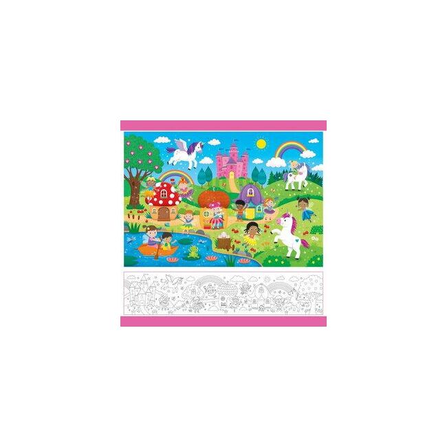 Puzzle podea: zane si unicorni (30 piese)