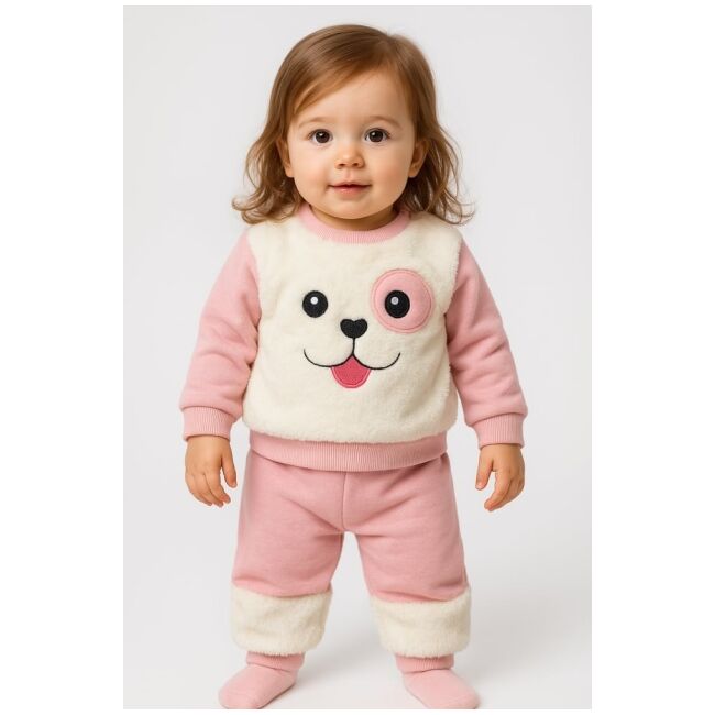 Set bluzita si pantaloni asortati puppy bbl12