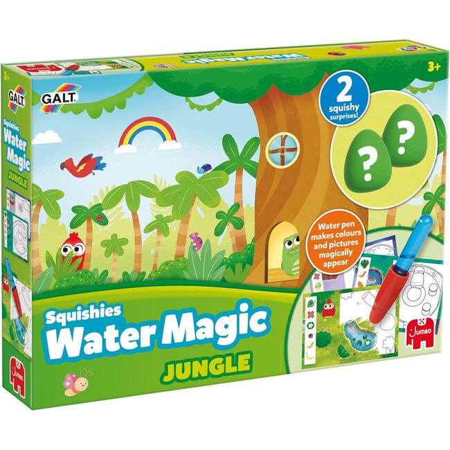 Set water magic de colorat: in jungla cu squishies