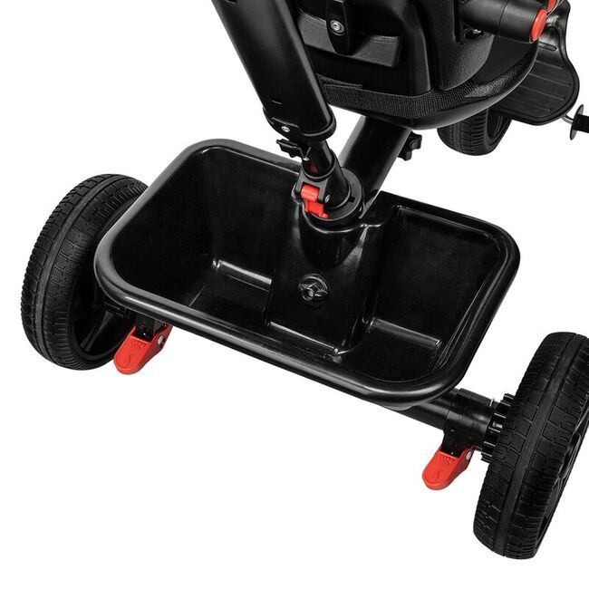 Tricicleta copii, Lionelo, Haari, Ultrapliabila, Multifunctionala, Suport picioare, Control al directiei, Scaun reversibil, Rotire 360 grade, Conform cu standardul european de securitate EN71, Albastru BYNLO-HAARI_BLUE_NAVY