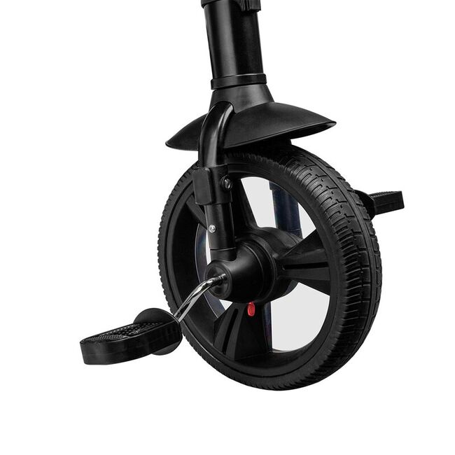 Tricicleta copii, Lionelo, Haari, Ultrapliabila, Multifunctionala, Suport picioare, Control al directiei, Scaun reversibil, Rotire 360 grade, Conform cu standardul european de securitate EN71, Albastru BYNLO-HAARI_BLUE_NAVY