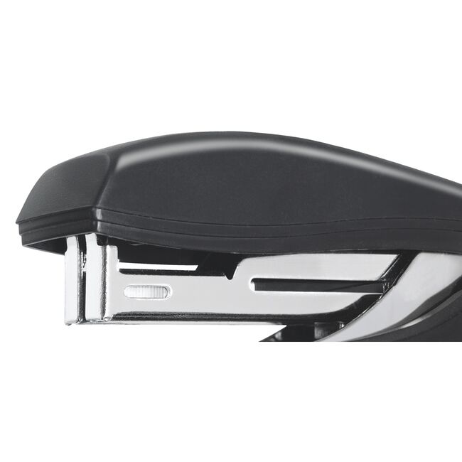 Capsator plastic Leitz Recycle MINI NeXXt Series, 10 coli, 100 capse P2 incluse, partial reciclat, negru BPTCSL170095