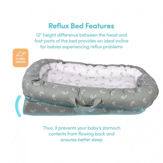 Co-sleeper anti-reflux Tiny Leaves SeviBebe BBKSEV_273-215