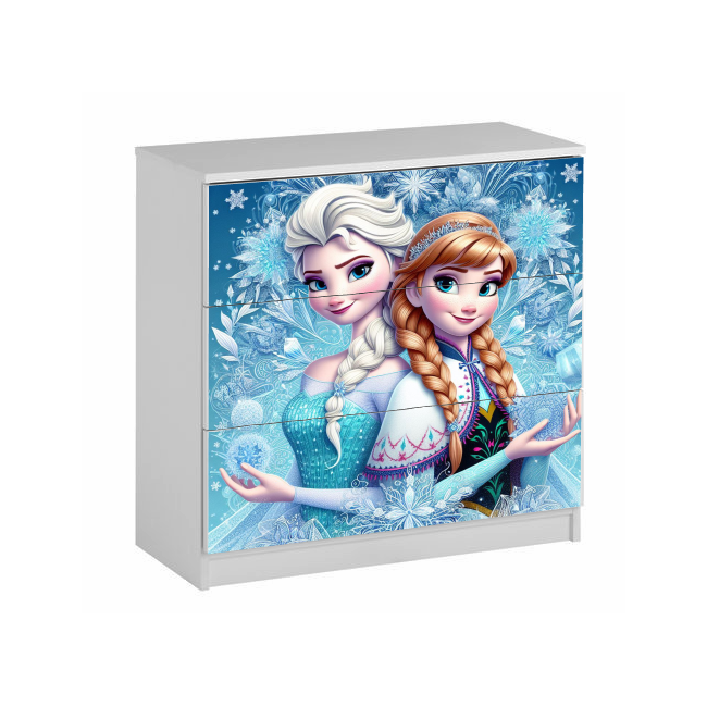 Comoda Ana Si Elsa Snow Ptv8409