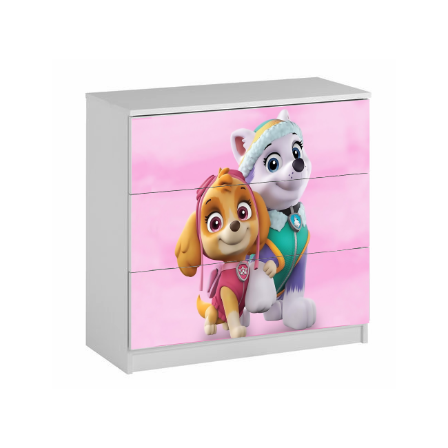 Comoda Paw Patrol Pink Ptv8504