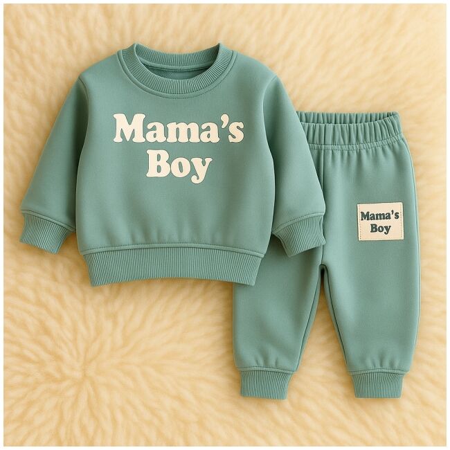 Costumas pentru baietei 2 piese - mama's boy trmdy929