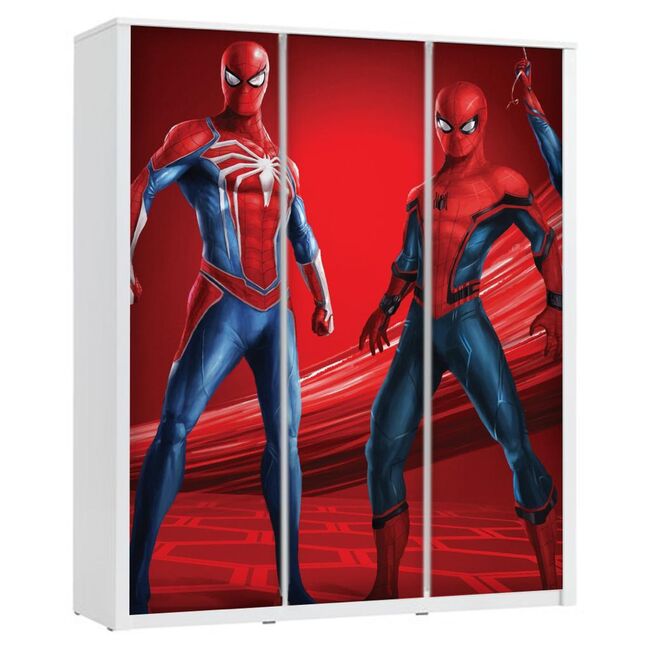 Dulap Spiderman Trei Usi Ptv8431