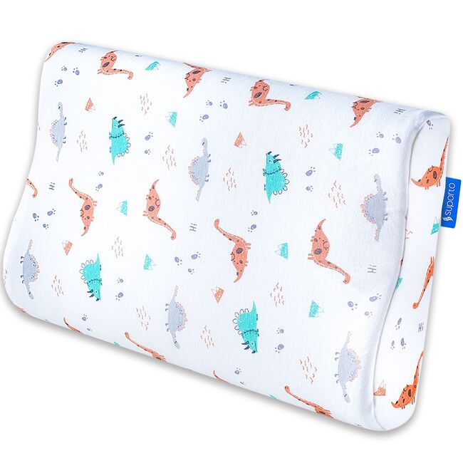 HUSA de schimb / Fata de perna - pentru Perna Copii Suporto Toddler - Model Dinozauri - Bumbac 100% SPTHPCO4