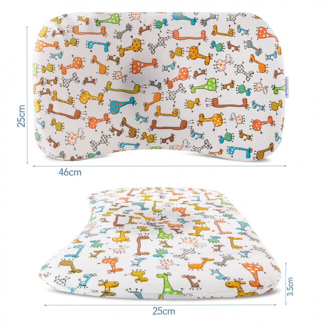 HUSA de schimb / Fata de perna pentru Perna ortopedica Baby nou nascuti 8-24 luni | Multicolora cu animalute SPTHPBEA000