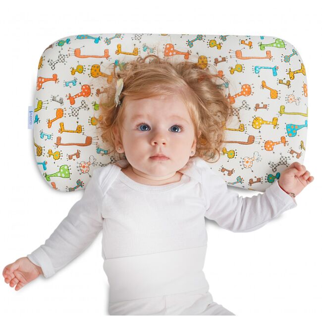 HUSA de schimb / Fata de perna pentru Perna ortopedica Baby nou nascuti 8-24 luni | Multicolora cu animalute SPTHPBEA000