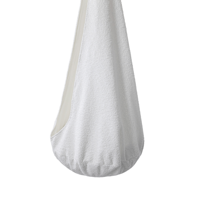 Leagan Tip Cocon Pentru Copii Meowbaby   Boucle White  ,   Locul Preferat Pentru Joaca Si Relaxare Pjbmbohkk93