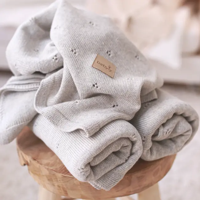 Paturica Premium Antialergica Din Lana Merino Certificata ,   75x100 Cm, Gri Pjb4197010