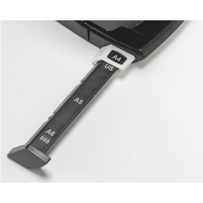 Perforator plastic Leitz Recycle MINI NeXXt Series, 10 coli, partial reciclat, negru BPTCSL100095