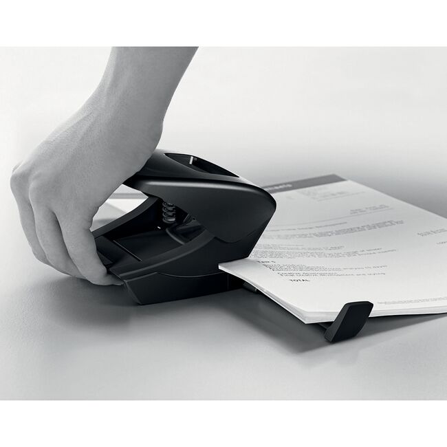 Perforator plastic Leitz Recycle NeXXt Series, 30 coli, partial reciclat, negru BPTCSL530095