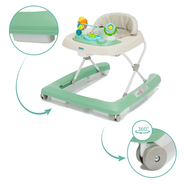 Premergator cu jucarie green Fillikid