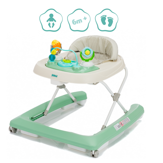 Premergator cu jucarie green Fillikid